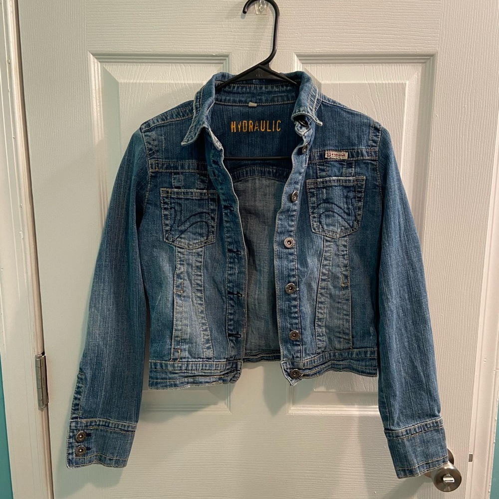 Hydraulic Jean Jacket size small